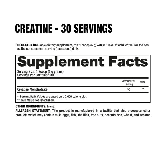 GRATIS EN COMPRAS +$100 Dragon Pharma Creatine Monohydrated Micronized 30 SERV
