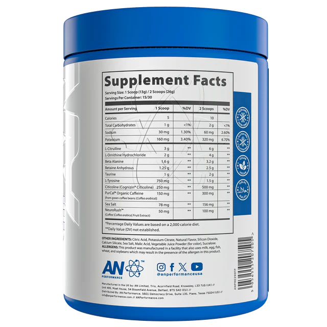 AN Performance Pre-Workout