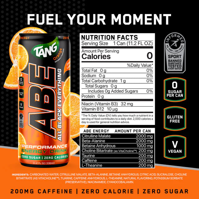ABE Prework Energy Drink