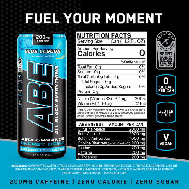 ABE Prework Energy Drink