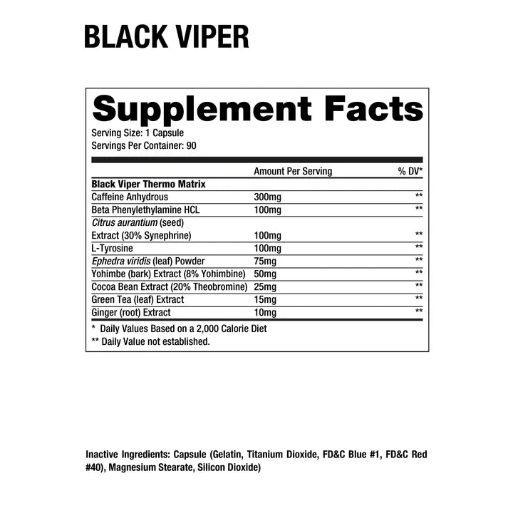 Dragon Pharma Black Viper®