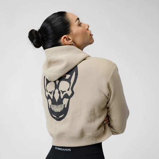 Gymreapers Cropped Zip Up Hoodie