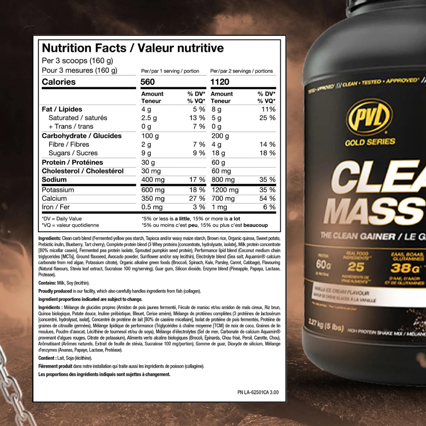 PVL Clean Mass XL