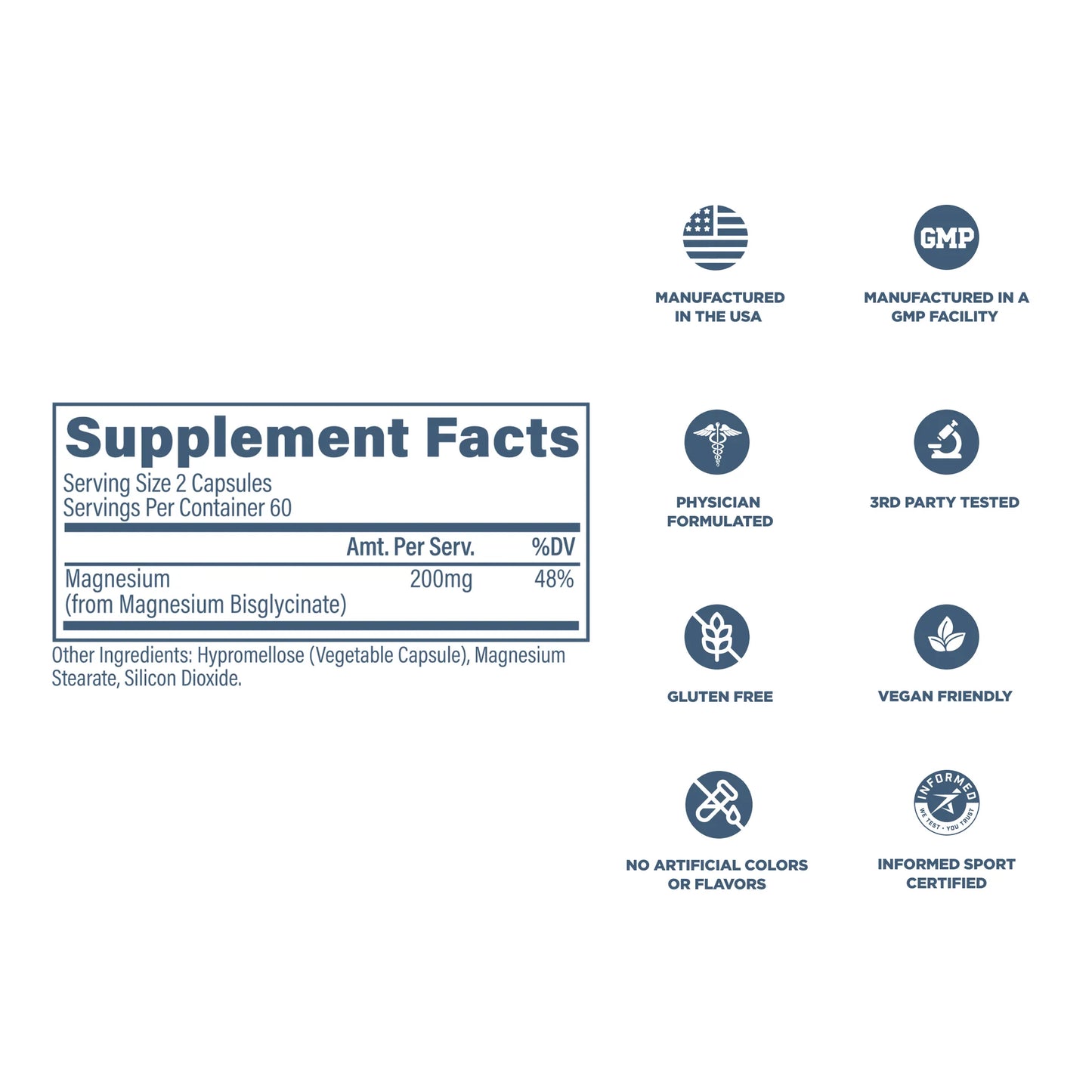 Revive Magnesium Glycinate 120 Caps
