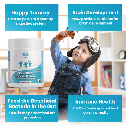 Layer Origin SuperHMO® Prebiotic for Kids - 5 HMOs