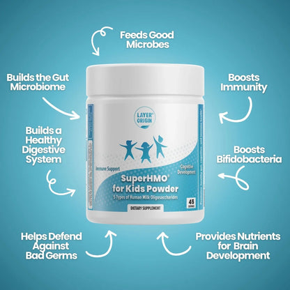 Layer Origin SuperHMO® Prebiotic for Kids - 5 HMOs