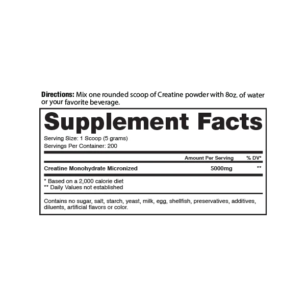 Dragon Pharma Creatine Monohydrated Micronized
