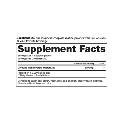Dragon Pharma Creatine Monohydrated Micronized