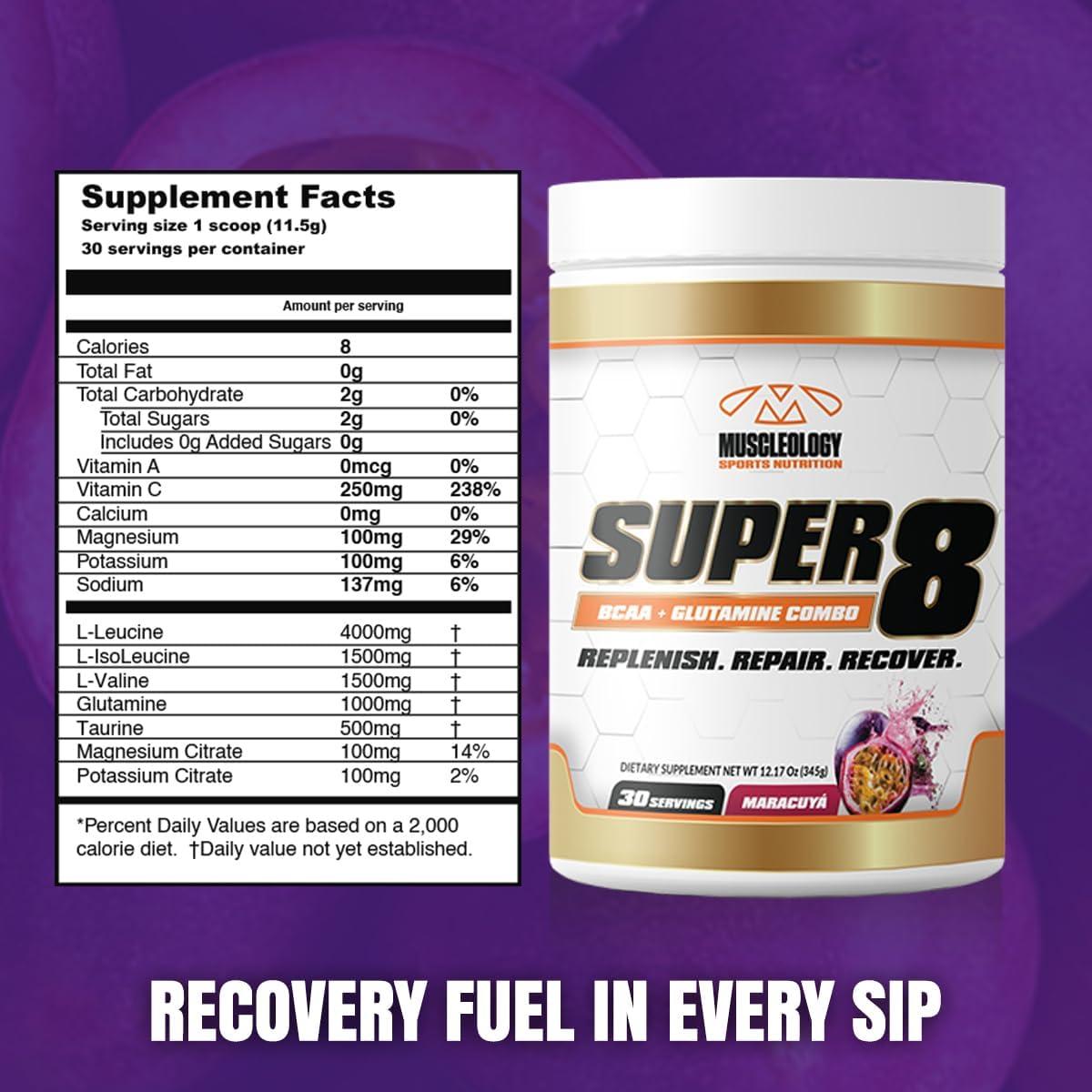 Muscleology Super8 BCAA's