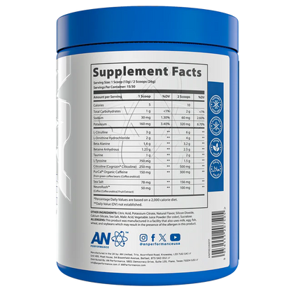 AN Performance Pre-Workout