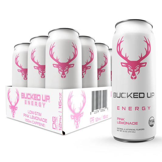 BUCKED UP LOW STIM ENERGY DRINKS