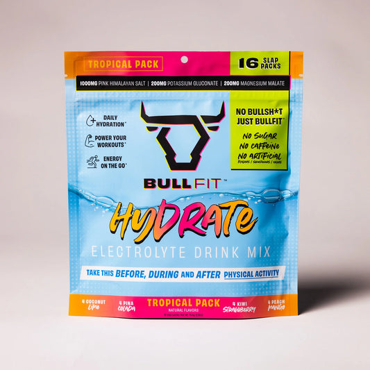 BullFit Hydrate Tropical Variety Pack