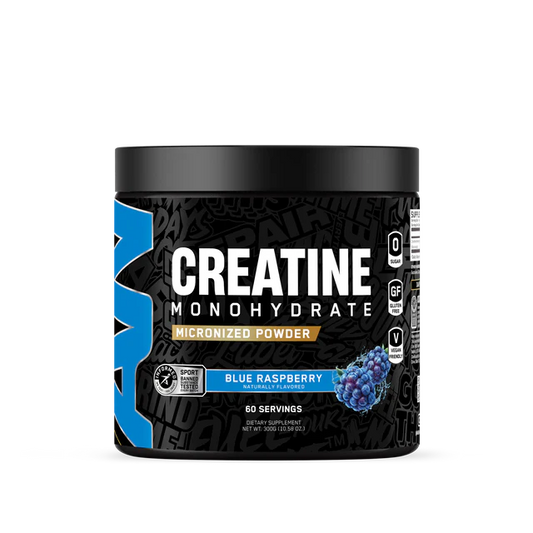 ABE Blue Razz Flavored Creatine Monohydrate Micronized