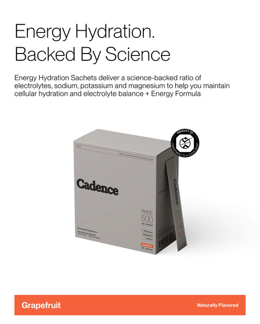 CADENCE RACE 500 ELECTROLYTE (Paquete de 30 sobres)