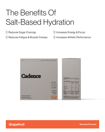 CADENCE RACE 500 ELECTROLYTE (Paquete de 30 sobres)