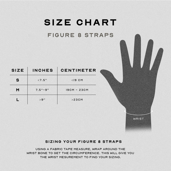 Gymreapers Figure 8 Lifting Straps