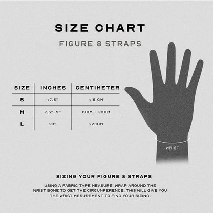 Gymreapers Figure 8 Lifting Straps