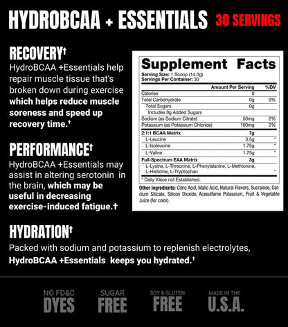 Prosupps HydroBCAA Plus Essentials (30srv)