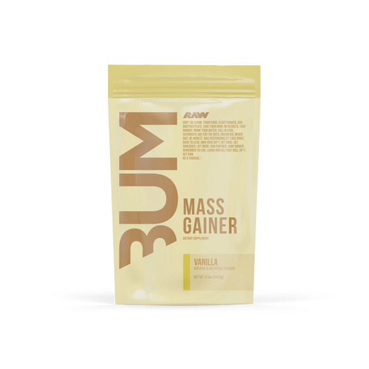 Raw Bum Mass Gainer Vanilla 12lb