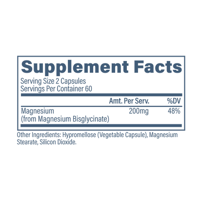 Revive Magnesium Glycinate 120 Caps