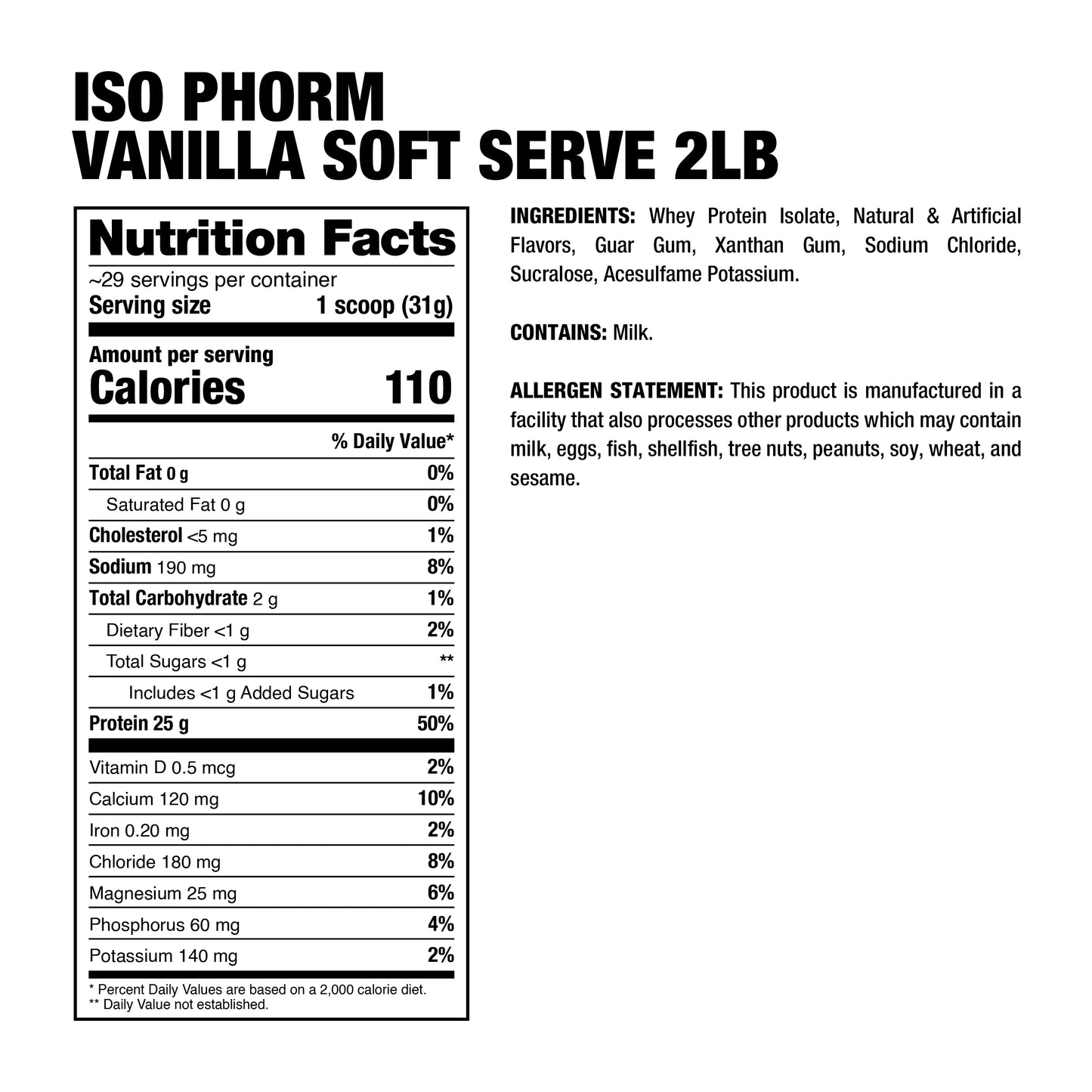 Dragon Pharma ISOPHORM® 2lb