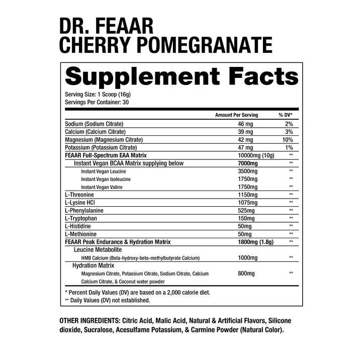 Dragon Pharma DR. FEAAR®  Complete Amino