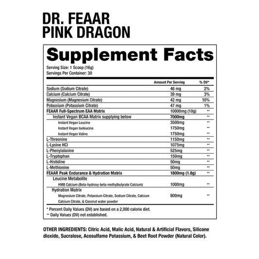 Dragon Pharma DR. FEAAR®  Complete Amino