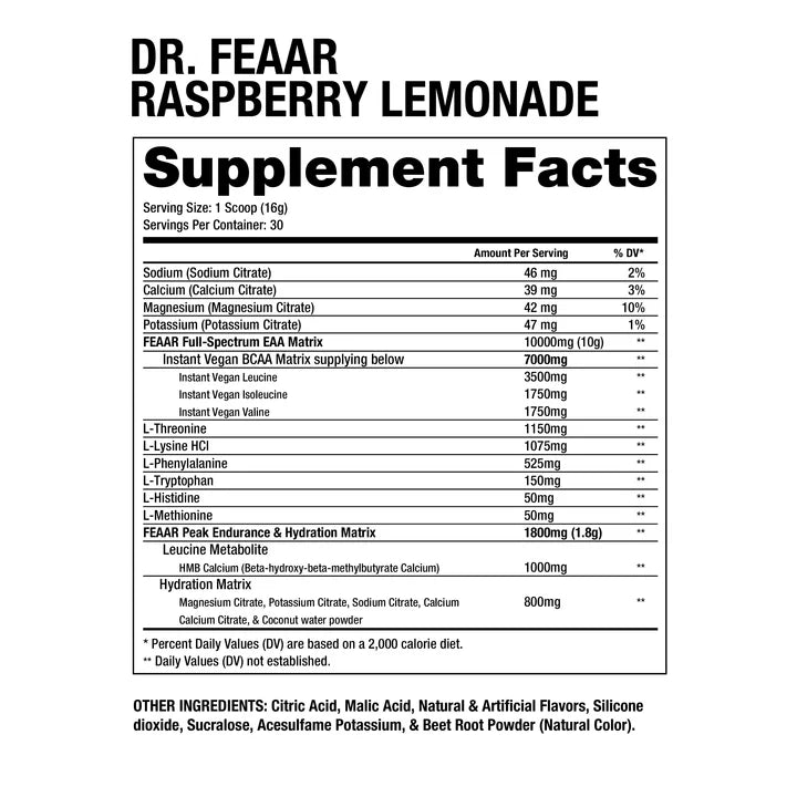 Dragon Pharma DR. FEAAR®  Complete Amino