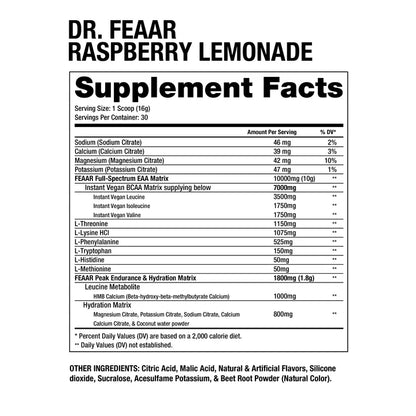 Dragon Pharma DR. FEAAR®  Complete Amino