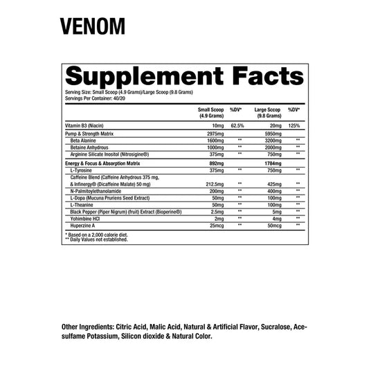 Dragon Pharma VENOM® Fruit Punch