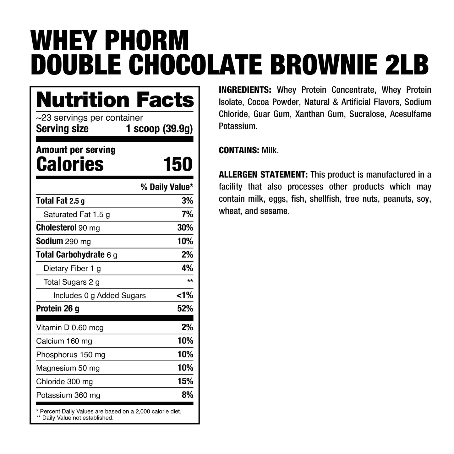 Dragon Pharma WHEYPHORM® 2Lb