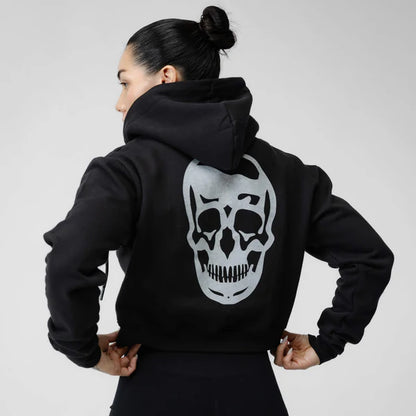 Gymreapers Cropped Zip Up Hoodie