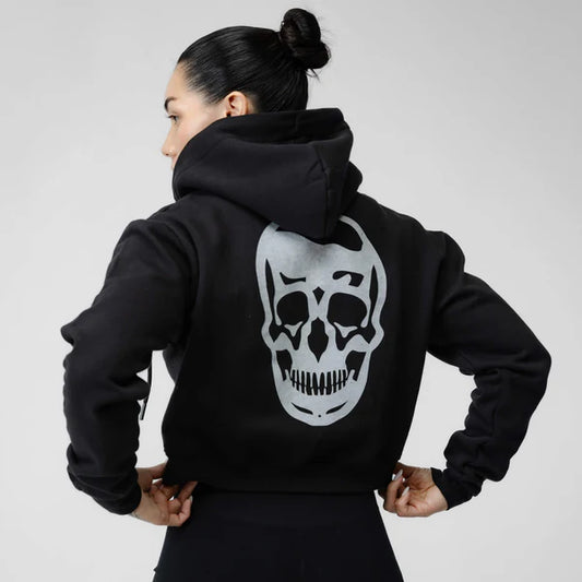 Gymreapers Cropped Zip Up Hoodie