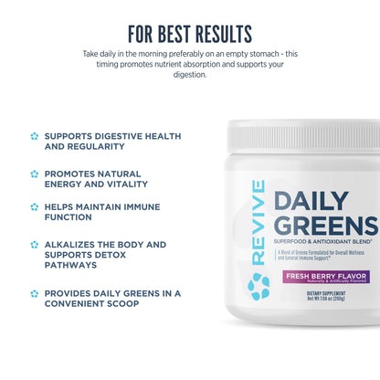 Revive Daily Greens Powder