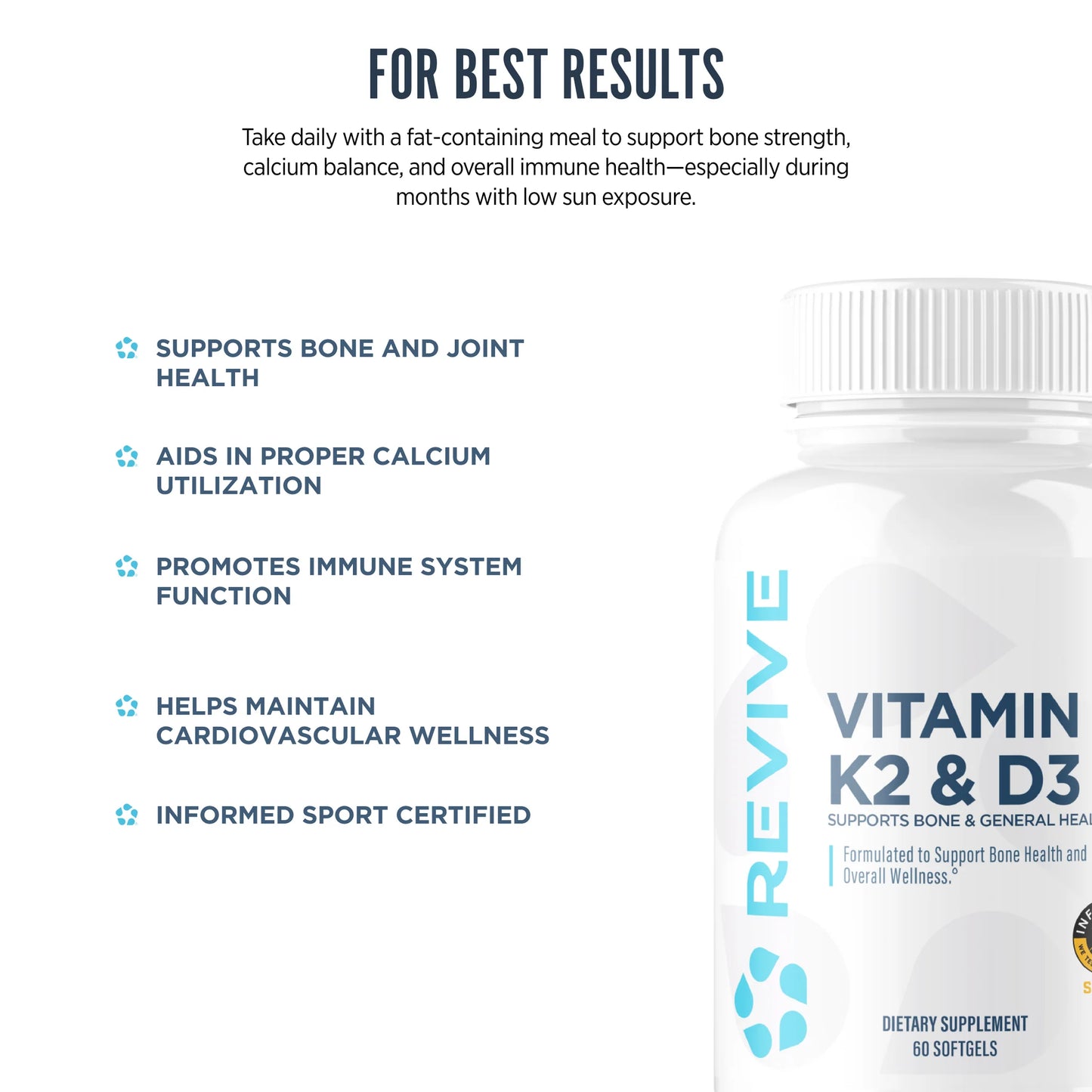Revive Vitamin K2 & D3