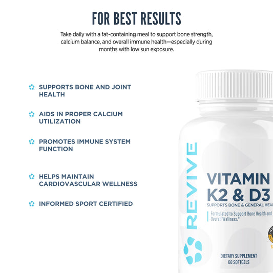 Revive Vitamin K2 & D3